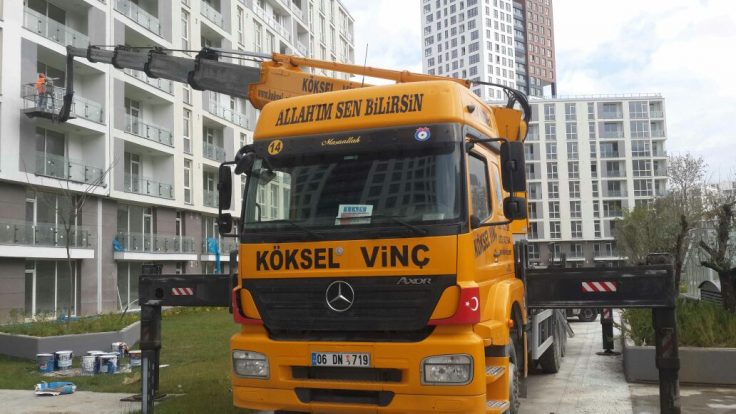 42 METRE SEPETLİ VİNÇ KİRALAMA